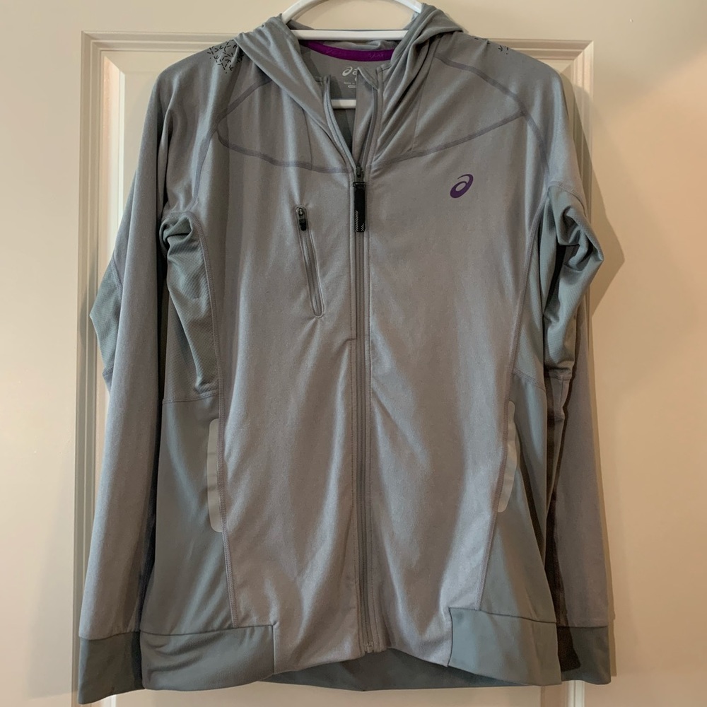 ASICS gray jacket - Picture 2 of 6